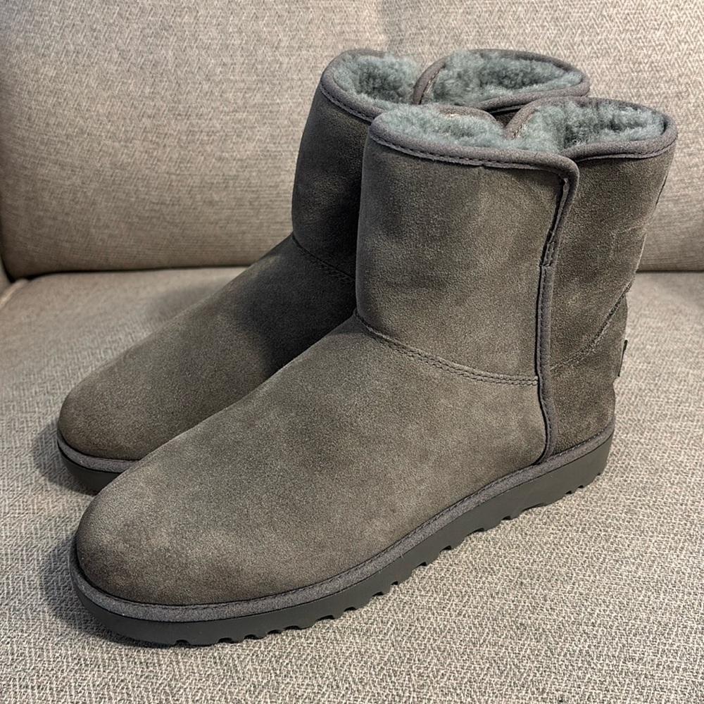 UGG Cory II Bootie Boots Charcoal Gray‎ Women’s size 6
